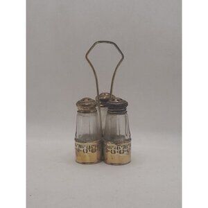 Vintage Sheffield Salt And Pepper Shaker 3